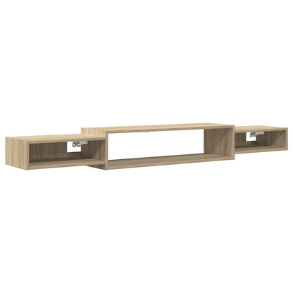 vidaXL Wall-mounted TV Cabinet Wall-Mounted Sonoma Oak