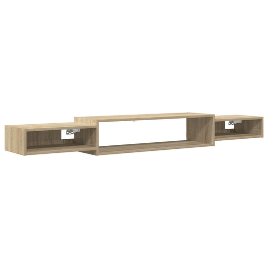 vidaXL Wall-mounted TV Cabinet Wall-Mounted Sonoma Oak