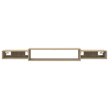 vidaXL Wall-mounted TV Cabinet Wall-Mounted Sonoma Oak