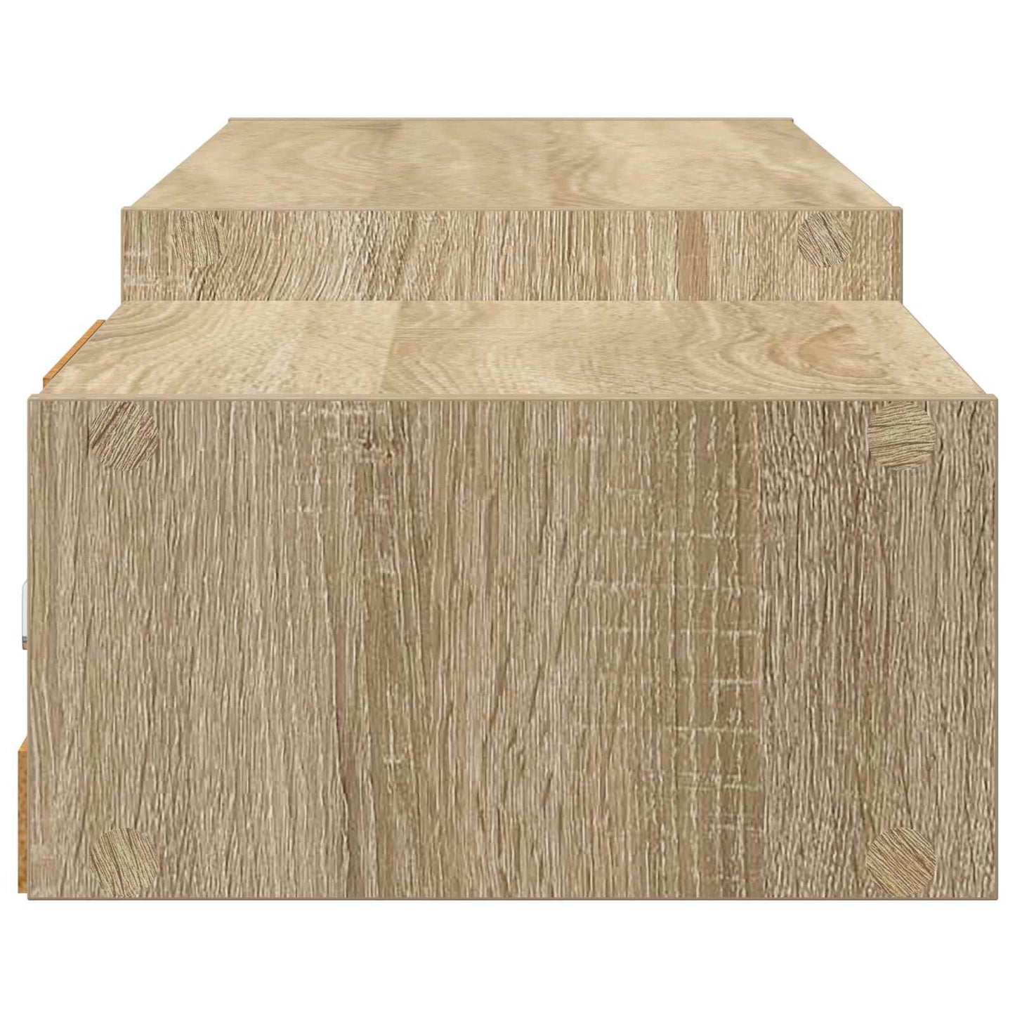 vidaXL Wall-mounted TV Cabinet Wall-Mounted Sonoma Oak