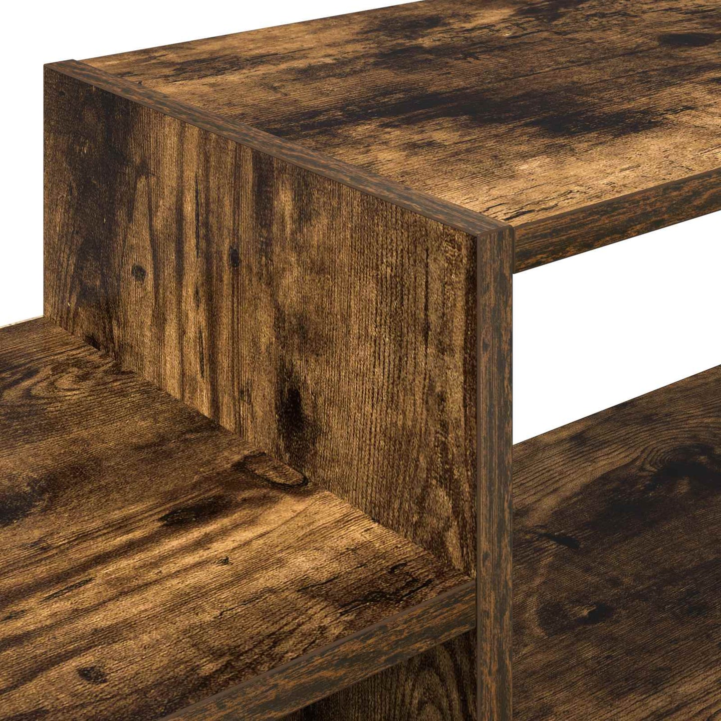 vidaXL Wall-mounted TV Cabinet Wall-Mounted Smoked Oak