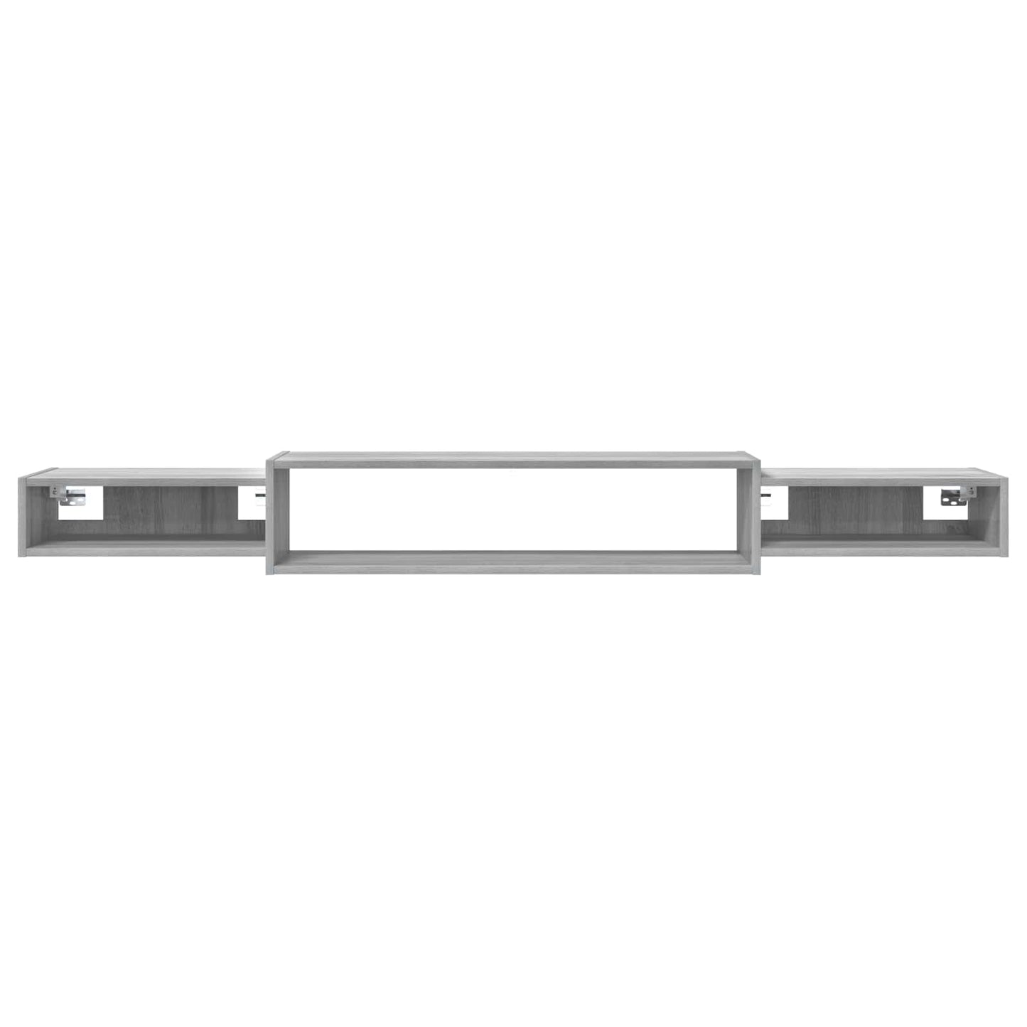 vidaXL Wall-mounted TV Cabinet Wall-Mounted Grey Sonoma