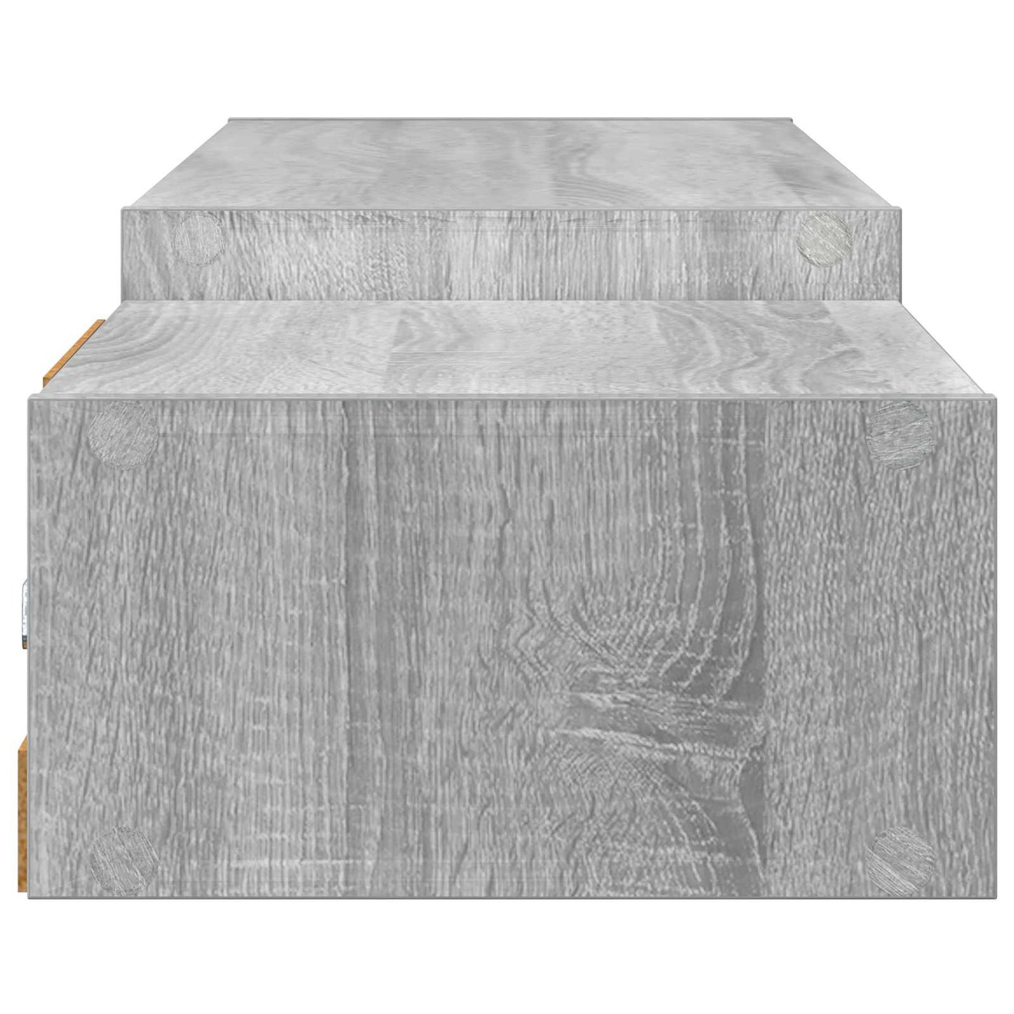 vidaXL Wall-mounted TV Cabinet Wall-Mounted Grey Sonoma
