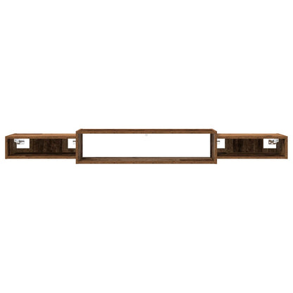 vidaXL Wall-mounted TV Cabinet Wall-Mounted Old Wood 180 x 28 x 21 cm
