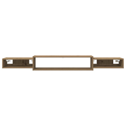 vidaXL Wall-mounted TV Cabinet Wall-Mounted Artisan Oak