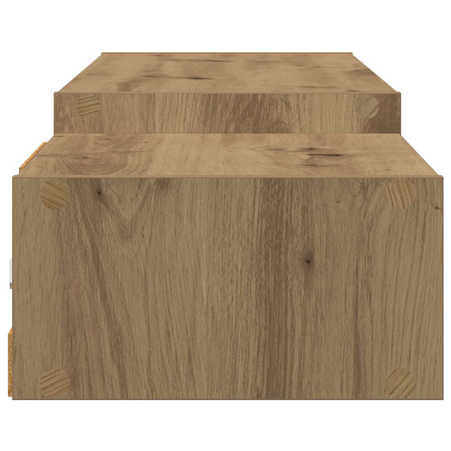 vidaXL Wall-mounted TV Cabinet Wall-Mounted Artisan Oak