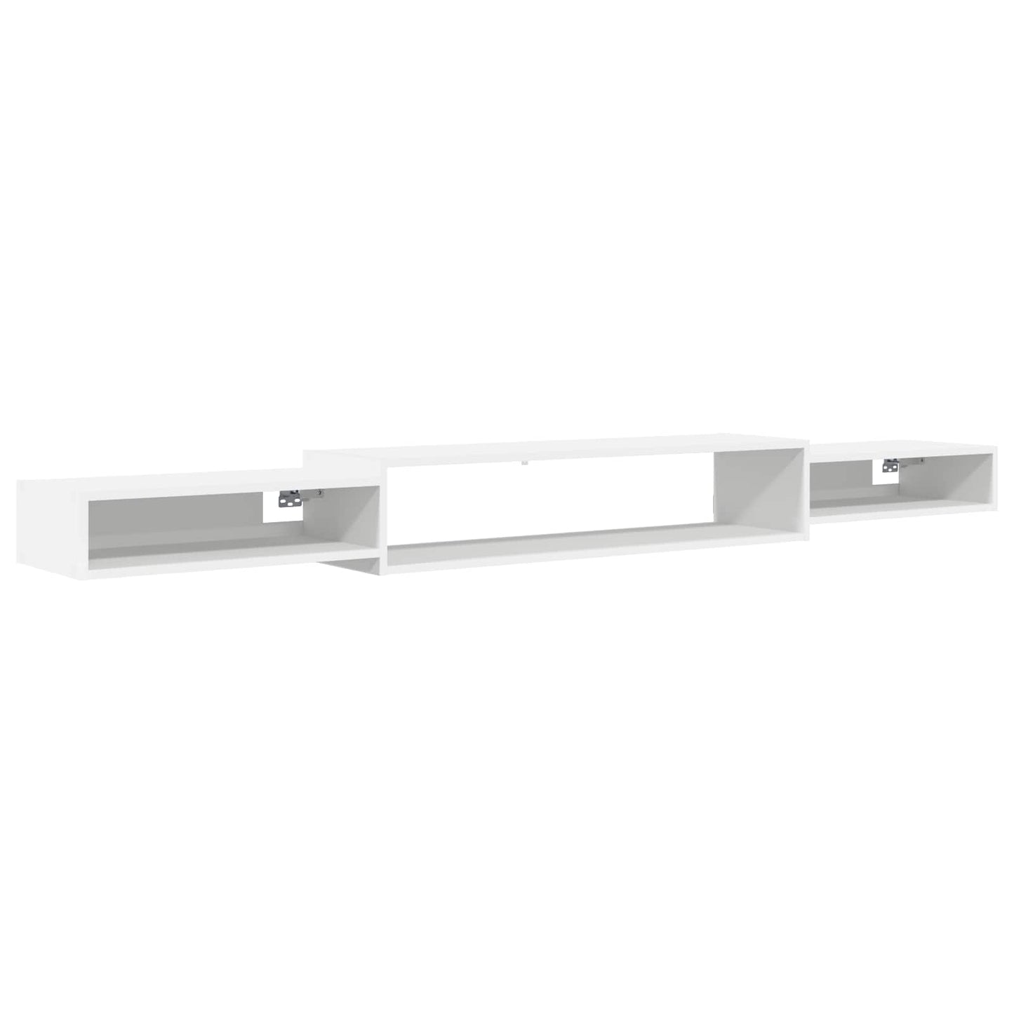 vidaXL Wall-mounted TV Cabinet Wall-Mounted White 220 x 28 x 21 cm