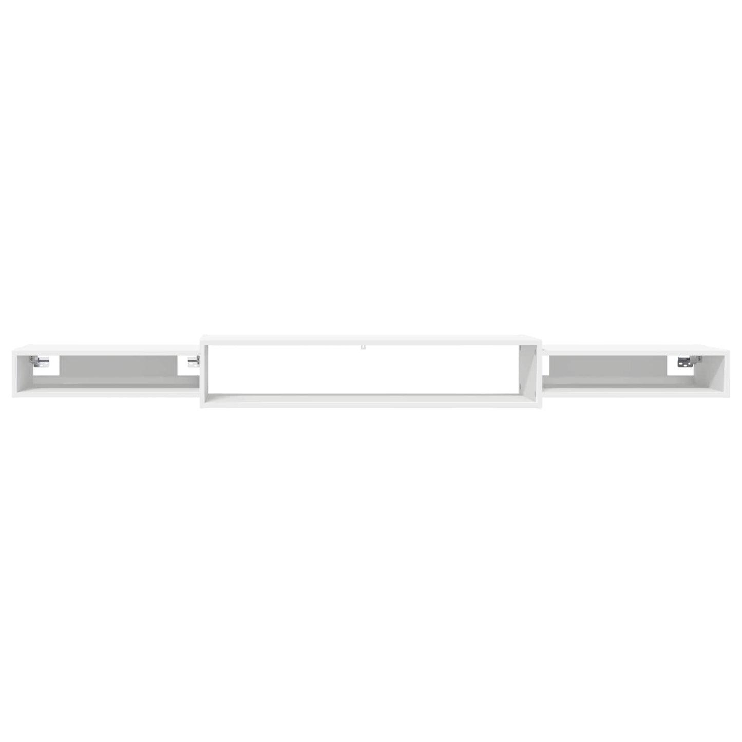 vidaXL Wall-mounted TV Cabinet Wall-Mounted White 220 x 28 x 21 cm