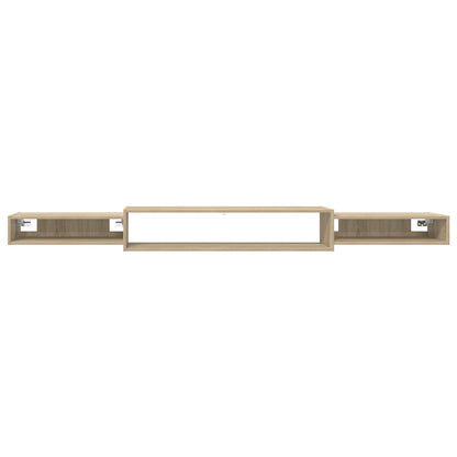 vidaXL Wall-mounted TV Cabinet Wall-Mounted Sonoma Oak