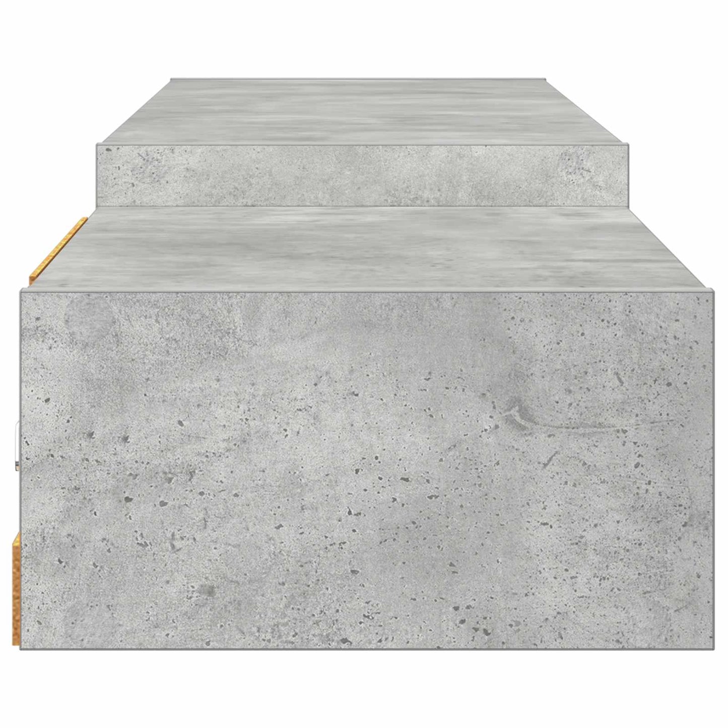 vidaXL Wall-mounted TV Cabinet Wall-Mounted Concrete Grey