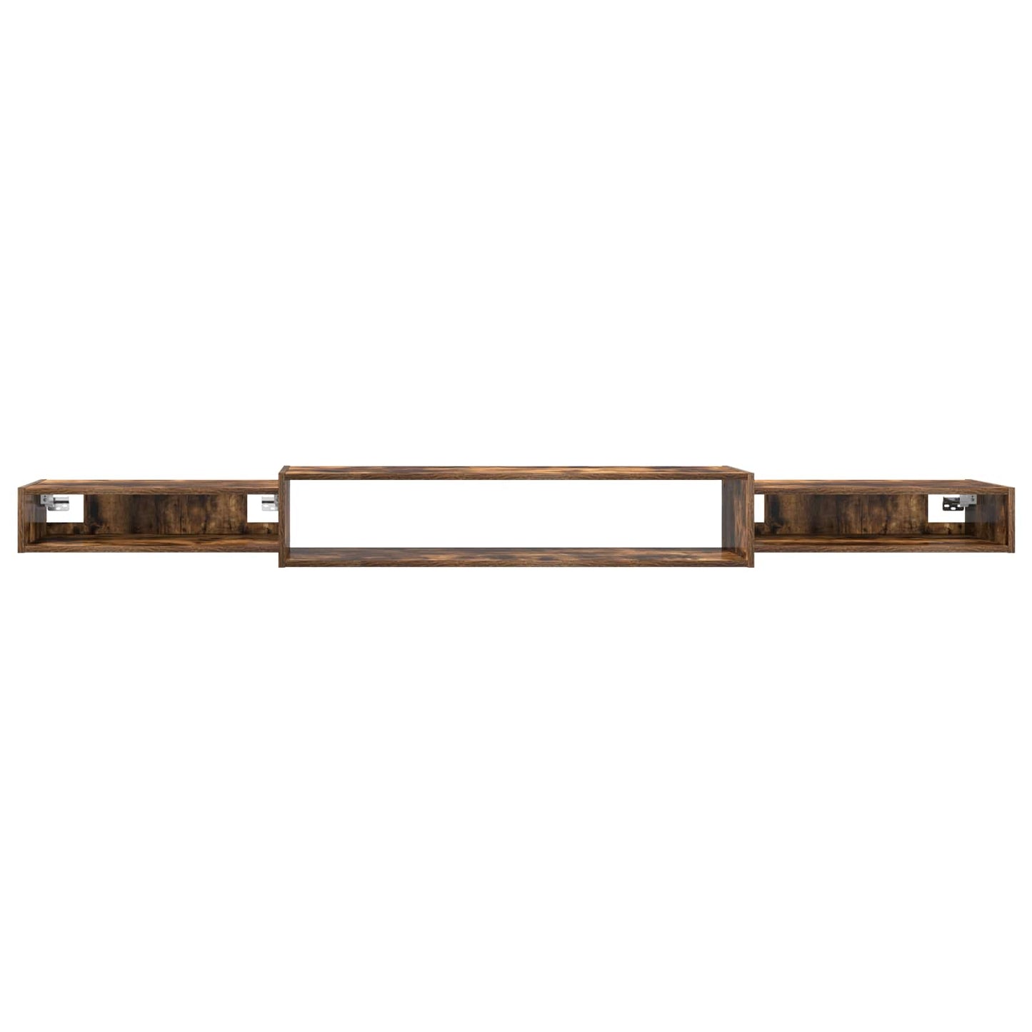 vidaXL Wall-mounted TV Cabinet Wall-Mounted Smoked Oak