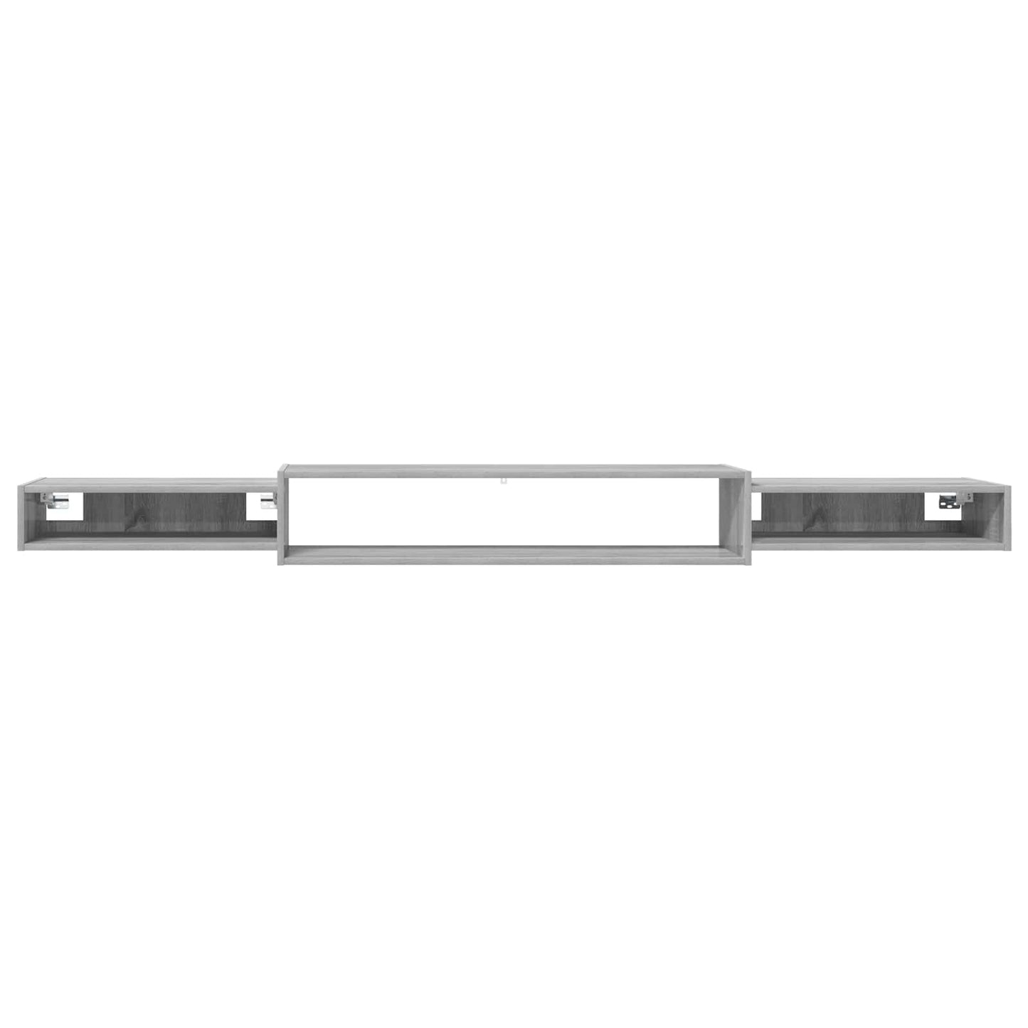 vidaXL Wall-mounted TV Cabinet Wall-Mounted Grey Sonoma