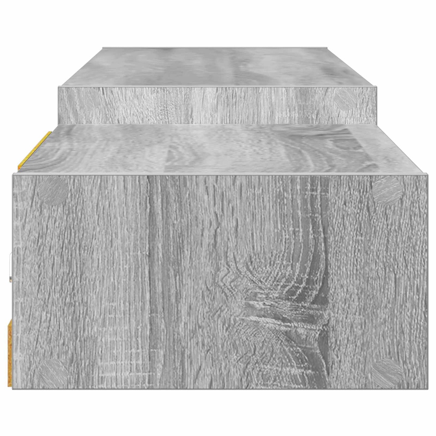 vidaXL Wall-mounted TV Cabinet Wall-Mounted Grey Sonoma