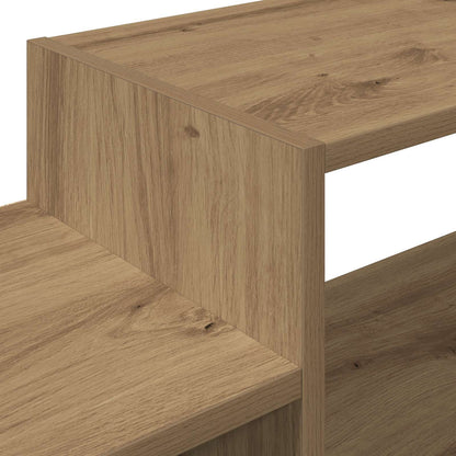 vidaXL Wall-mounted TV Cabinet Wall-Mounted Artisan Oak