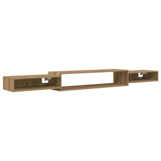 vidaXL Wall-mounted TV Cabinet Wall-Mounted Artisan Oak