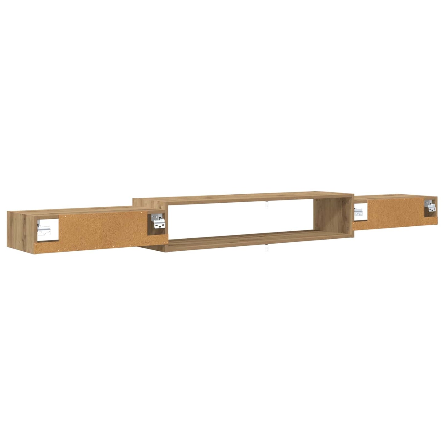 vidaXL Wall-mounted TV Cabinet Wall-Mounted Artisan Oak