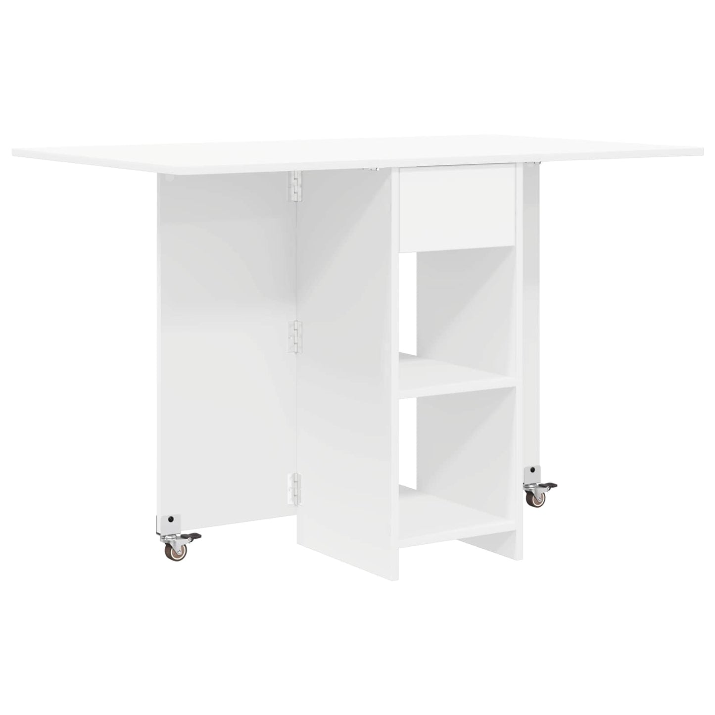vidaXL Dinning Table 115 x 70 x 75 cm Engineered Wood White