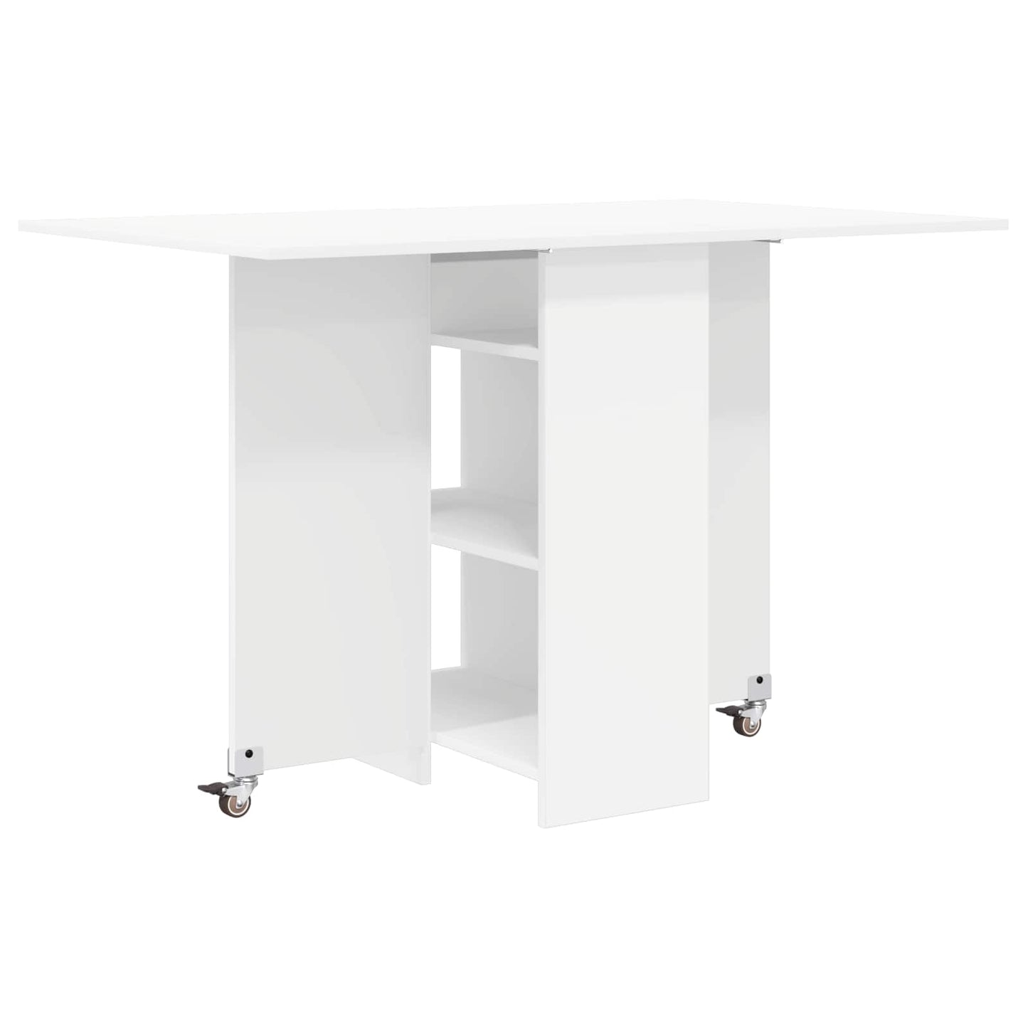 vidaXL Dinning Table 115 x 70 x 75 cm Engineered Wood White