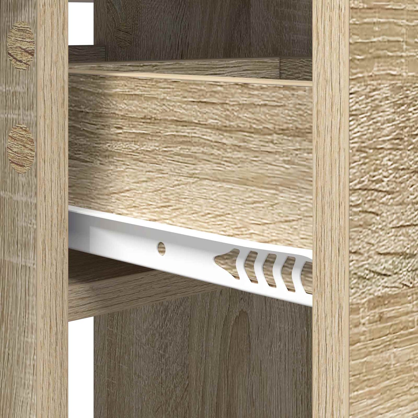 vidaXL Dinning Table 115 x 70 x 75 cm Engineered Wood Sonoma Oak