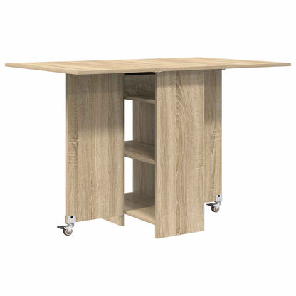 vidaXL Dinning Table 115 x 70 x 75 cm Engineered Wood Sonoma Oak