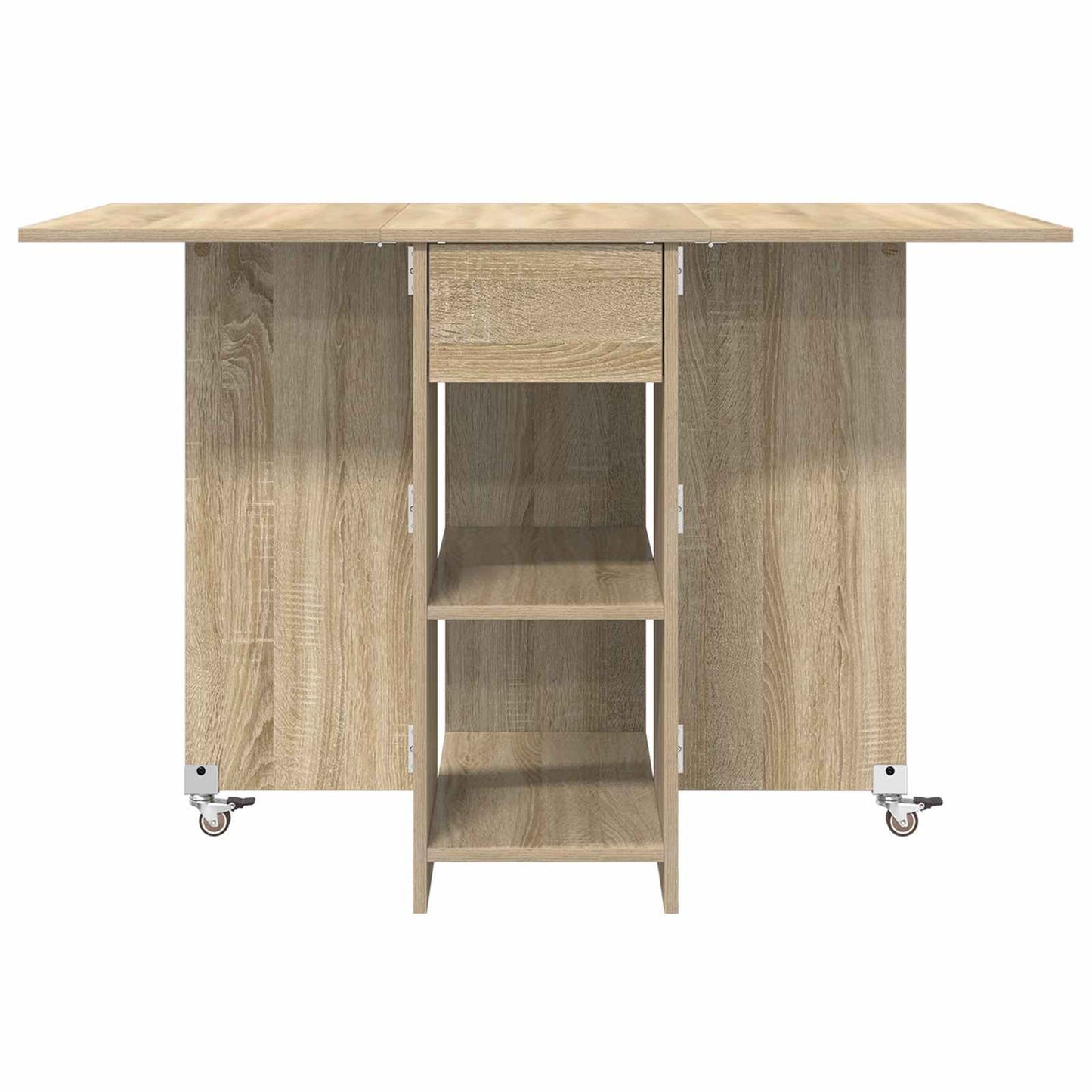 vidaXL Dinning Table 115 x 70 x 75 cm Engineered Wood Sonoma Oak