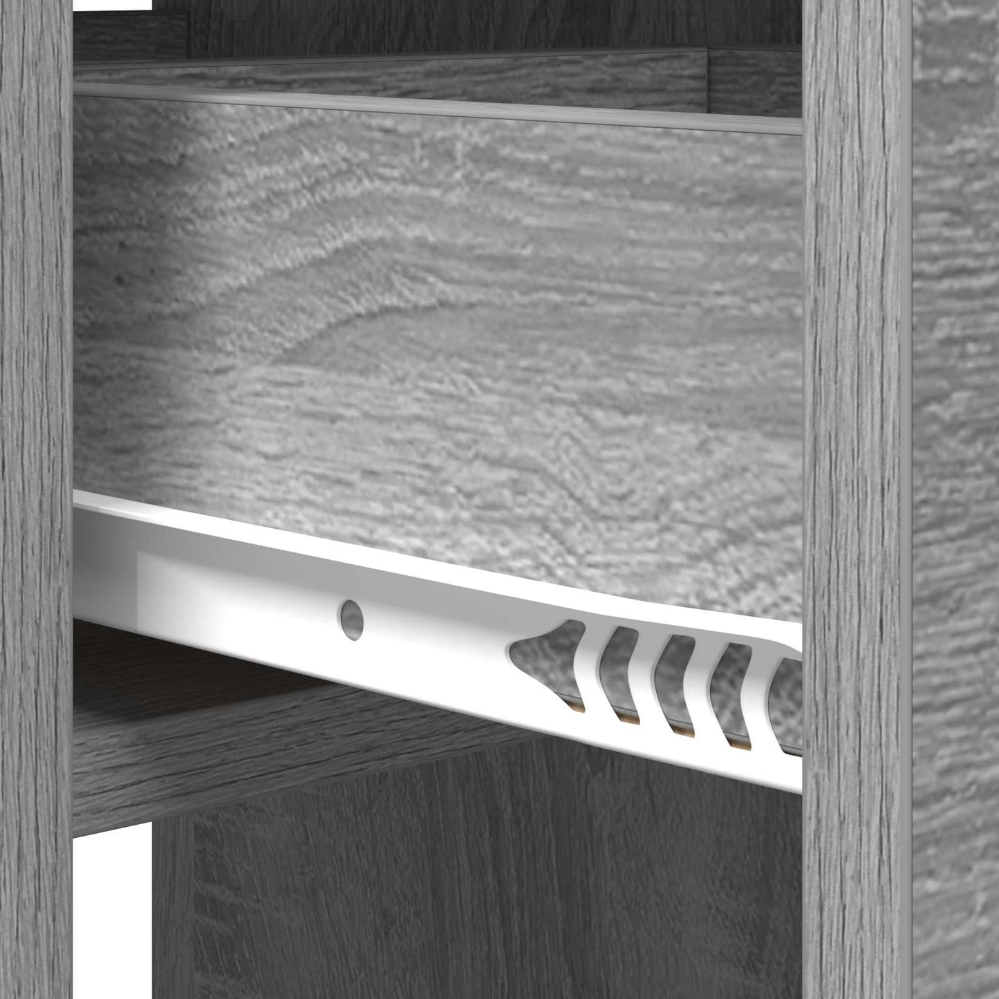 vidaXL Dinning Table 115 x 70 x 75 cm Engineered Wood Grey Sonoma