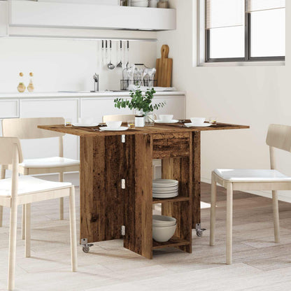 vidaXL Dinning Table 115 x 70 x 75 cm Engineered Wood Old Wood