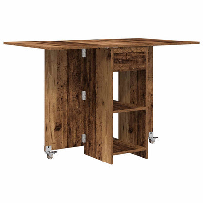 vidaXL Dinning Table 115 x 70 x 75 cm Engineered Wood Old Wood