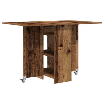 vidaXL Dinning Table 115 x 70 x 75 cm Engineered Wood Old Wood