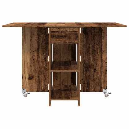 vidaXL Dinning Table 115 x 70 x 75 cm Engineered Wood Old Wood