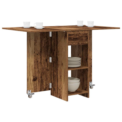 vidaXL Dinning Table 115 x 70 x 75 cm Engineered Wood Old Wood