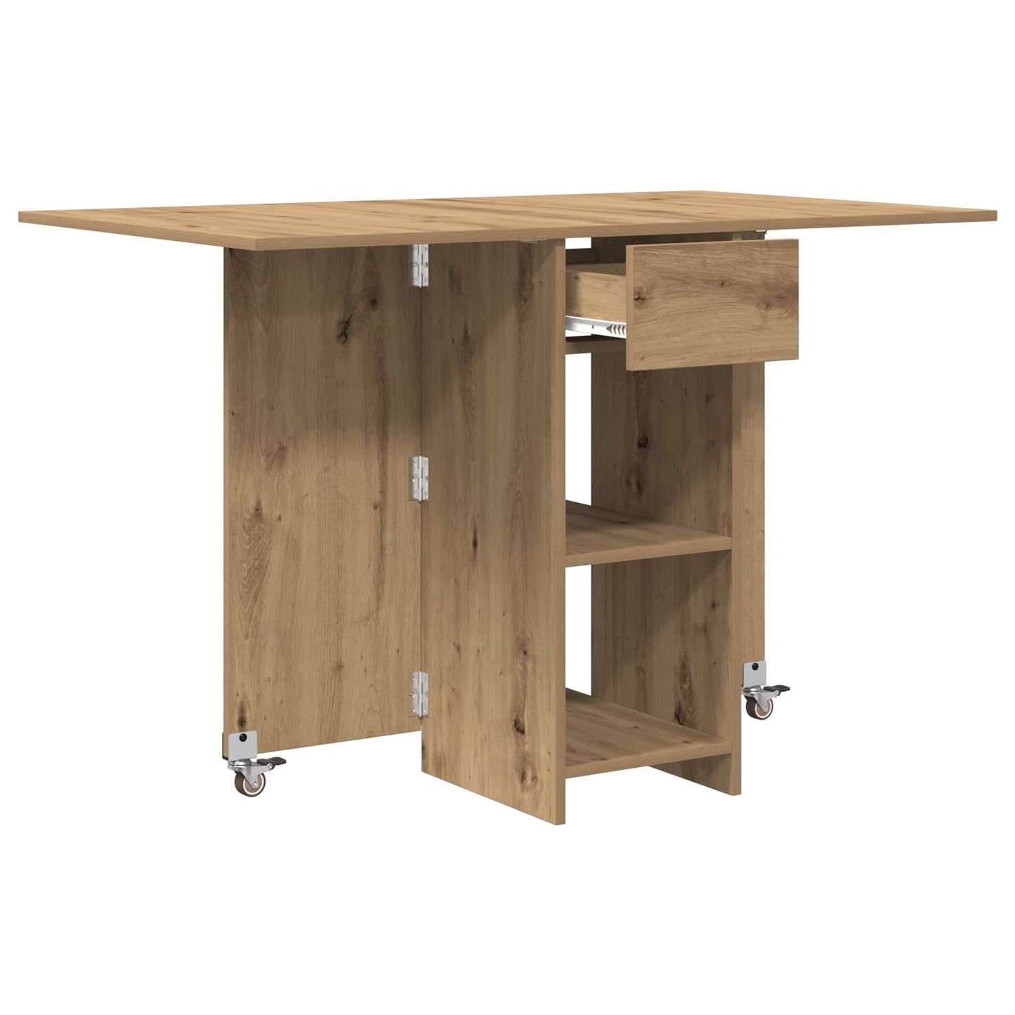 vidaXL Dinning Table 115 x 70 x 75 cm Engineered Wood Artisan Oak