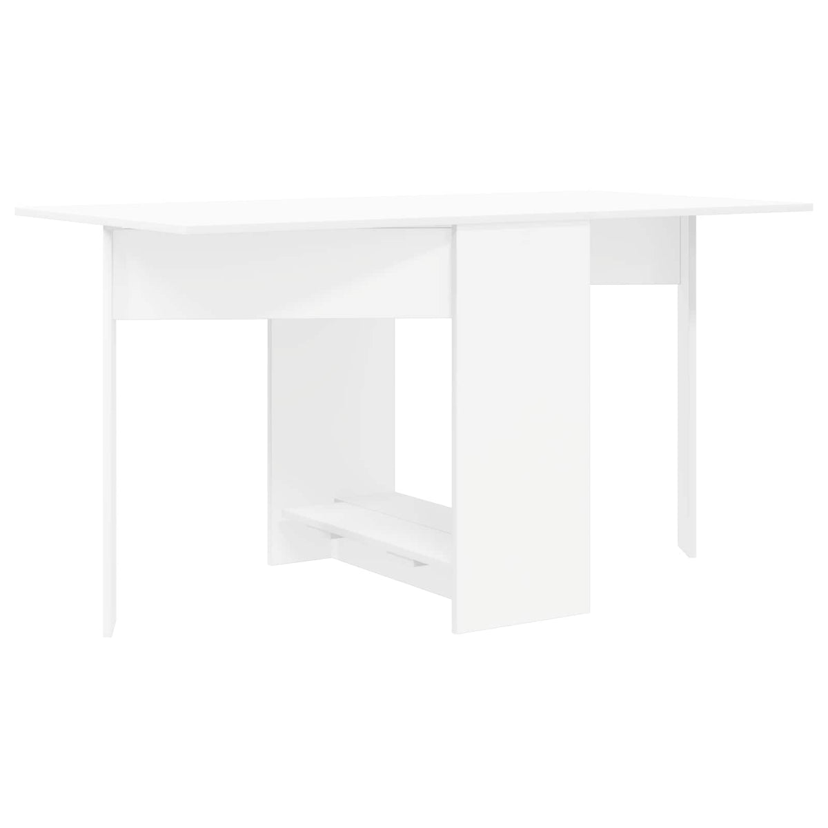 vidaXL Dinning Table 138 x 70 x 73.5 cm Engineered Wood White
