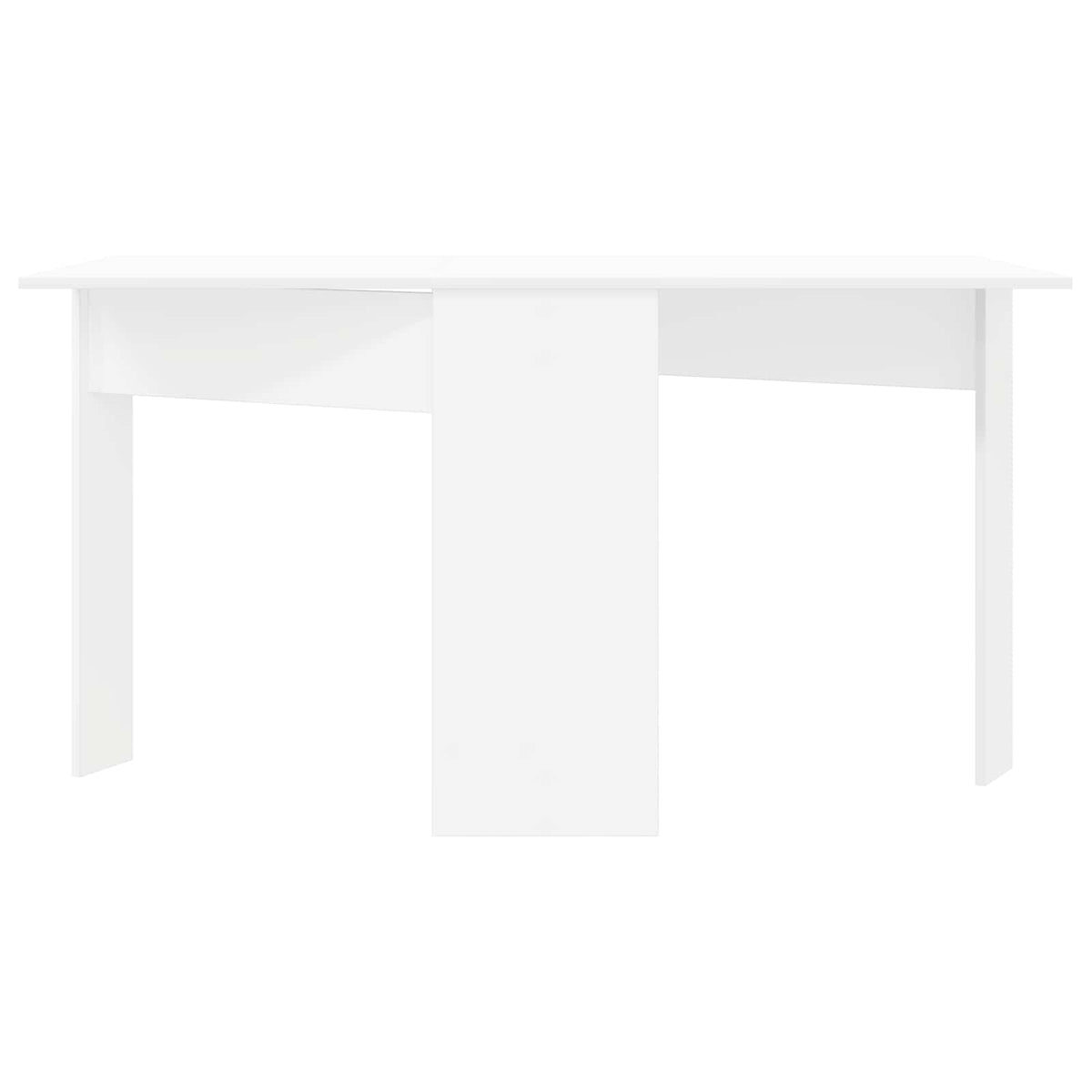 vidaXL Dinning Table 138 x 70 x 73.5 cm Engineered Wood White