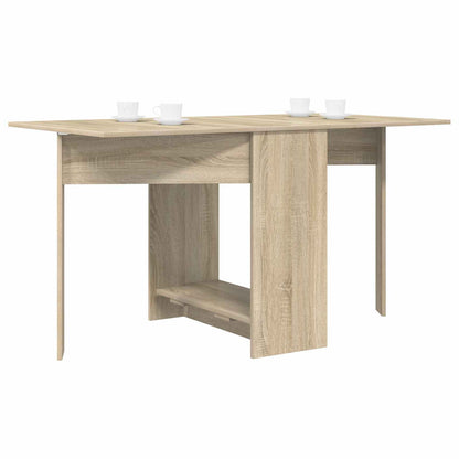 vidaXL Dinning Table 138 x 70 x 73.5 cm Engineered Wood Sonoma Oak