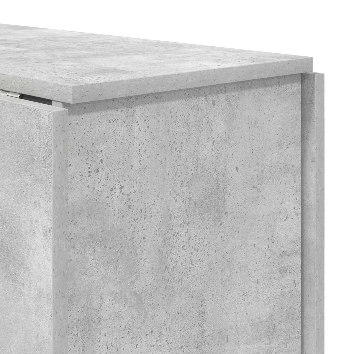 vidaXL Dinning Table 138 x 70 x 73.5 cm Engineered Wood Concrete Grey