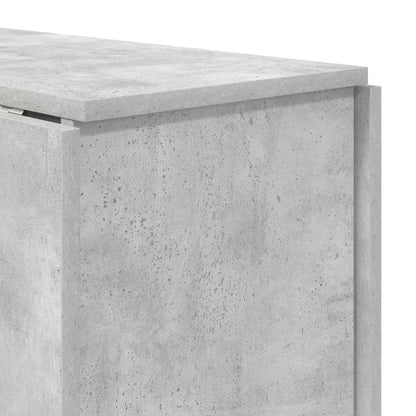 vidaXL Dinning Table 138 x 70 x 73.5 cm Engineered Wood Concrete Grey