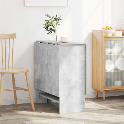 vidaXL Dinning Table 138 x 70 x 73.5 cm Engineered Wood Concrete Grey