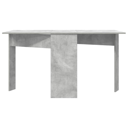 vidaXL Dinning Table 138 x 70 x 73.5 cm Engineered Wood Concrete Grey