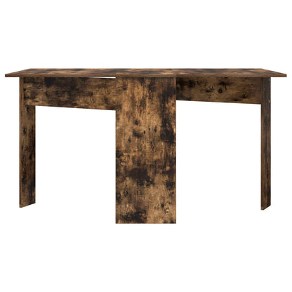 vidaXL Dinning Table 138 x 70 x 73.5 cm Engineered Wood Smoked Oak