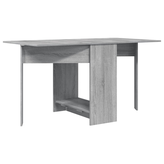 vidaXL Dinning Table 138 x 70 x 73.5 cm Engineered Wood Grey Sonoma