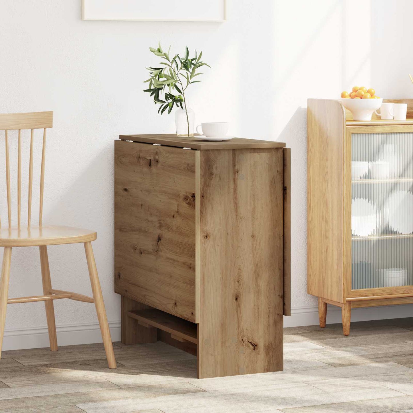vidaXL Dinning Table 138 x 70 x 73.5 cm Engineered Wood Artisan Oak