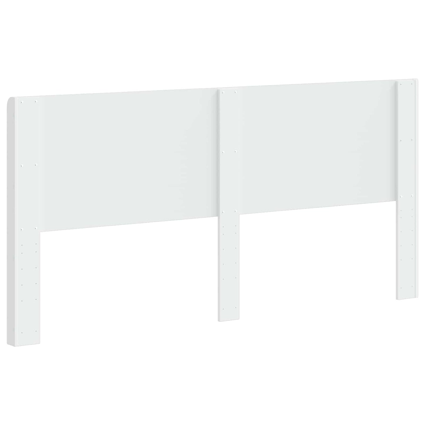 vidaXL Headboard White Engineered Wood