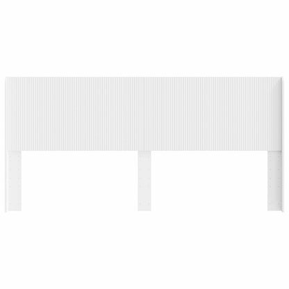 vidaXL Headboard White Engineered Wood