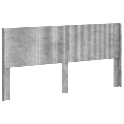 vidaXL Headboard Concrete Grey Engineered Wood
