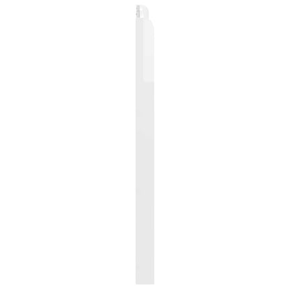 vidaXL Headboard High Gloss White Engineered Wood