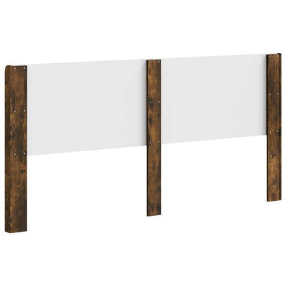 vidaXL Headboard Smoked Oak Engineered Wood