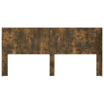 vidaXL Headboard Smoked Oak Engineered Wood
