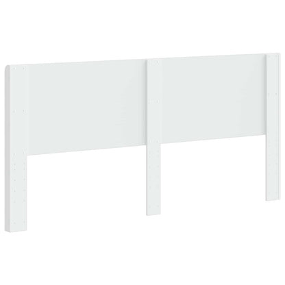 vidaXL Headboard White Engineered Wood