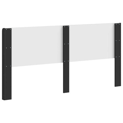 vidaXL Headboard Black Engineered Wood